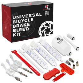 BleedZone Universal Brake Bleed Kit - Hydraulic Brake Bleeding Kit Compatible with Shimano, Tektro, Magura, SRAM, Zoom - Complete Bike Brake Bleeder Kit for MTB, Road, and All Bicycle Types