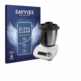 Savvies Screen Protectors for Vorwerk Thermomix Friend Ultra Transparent Pack of 6
