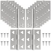 ZIUZI 16 Pcs Small Stainless Steel Door Hinges, 2 inch