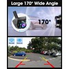 【360°Rotatable】 AHD 1080P Backup Camera for Car Truck Back Up