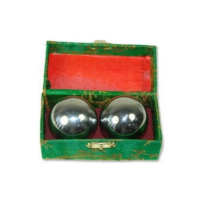 #3 Stainless Steel Chinese Healthy Exercise Massage Metal Balls