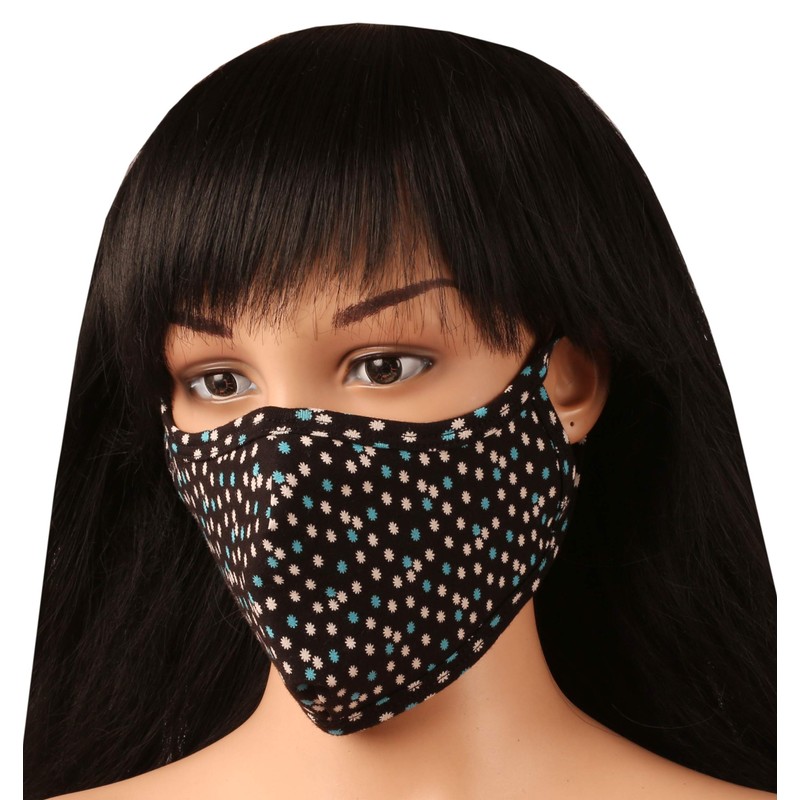 Touchstone Soft Cotton knitted Face Mask - medium size comfortable