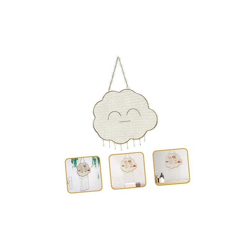 Holibanna Organizador De Joyas De Pared Soporte Porta Aretes Expositor