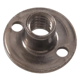 Hillman 4143 Stainless Round Base Tee Nut (#10-24 x 9/32" x 3/4"), Stainless Steel