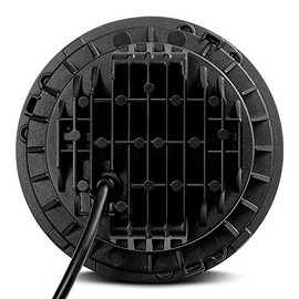 Eagle Lights 7 inch Round Red LED Projection Headlight for Harley Davidson Motorcycles (Red)