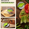 U Chef Cortador de Pizza de Acero Inoxidable, Rueda para