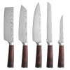 Multi-Purpose High Quality Kitchen Knives Set Stainless Steel Santoku Chef