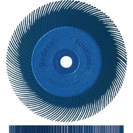 Sunburst Radial Brush Diameter 152 x Width 152 x 25.4 mm 400 Shape Disc RA Alox/Corundum TYROLIT