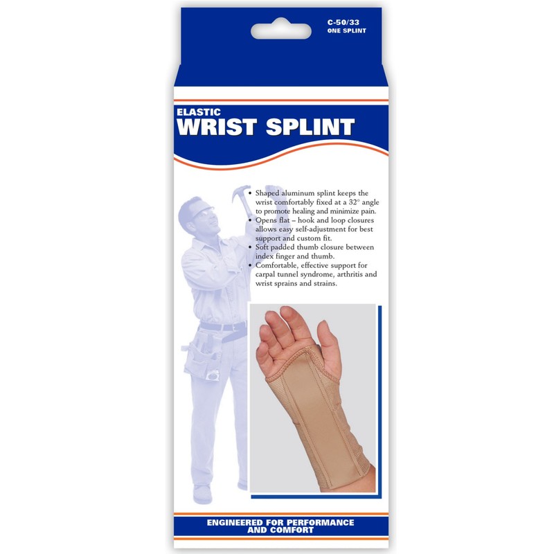 Champion 50/33, elastic wrist splint, Left, Medium