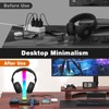 Jubor 3 in 1 RGB Gaming Headphone Stand, Headset Holder