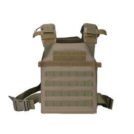 Greencity Weight Vest Adjustable Strength and Endurance Training, Tactical Vest Quick Release with Molle System, Fitness Workouts, Running