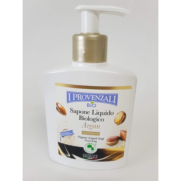 I Provenzali Organic Hand Liquid Soap with Argan 250 ml