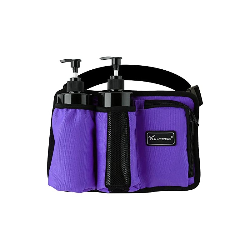 Bolsa para botella de masaje, funda para aceite de masaje,