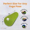 Sol Living Yoga Bolster Pillow for Restorative Yoga Meditation Bolster
