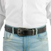 7L SIETE LEGUAS Cinturón Vaquero Sillero Negro Talla 32 Est.