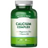 Calcium Tablets - Supplement with Calcium, Magnesium, Zinc and Vitamin