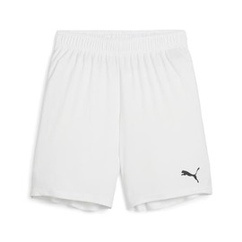 Puma Jr 706376 Soccer Football, Kids' Shorts, Quick Drying, TeamGOAL Game Shorts, 25 Spring Summer Color Puma White/Puma Black (04), 150
