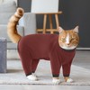 Cat Recovery Suit with Legs, Cat Onesie Cat Jacket Cat