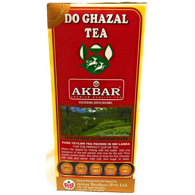Do Ghazal Pure Ceylon Tea 500g Loose
