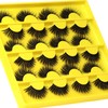 Veleasha Lashes Wispy Eyelashes 12 Pairs Natural Look False Eyelashes