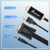 PETERONG VGA to HDMI Cable 180 cm 1080P @ 60Hz