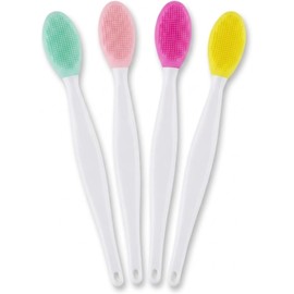 Cepillo Limpiador Facial Exfoliante Silicona para Puntos Negros y Espinillas Limpieza Profunda, Suave y Efectiva para Todo Tipo de Piel