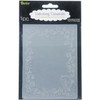 Darice Bird Scroll Embossing Template, Transparent, 10.8 x 14.6 cm