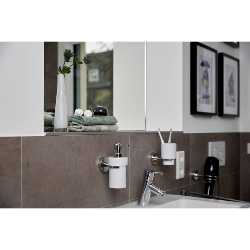 Wenko Zinc Die Cast, 22315100 Soap Dispenser Dispenser: Ceramic 11.5