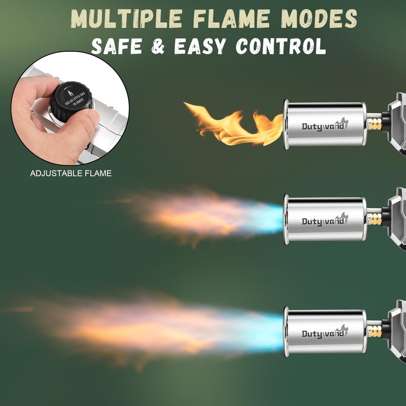 Dutywand Propane Grill Torch Gun – Cooking Torch Head max.
