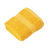 HOMESCAPES Ochre Yellow Turkish Cotton Hand Towel Super Soft Thick