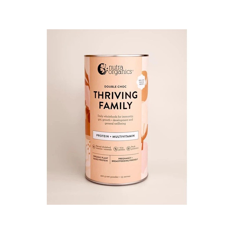 Nutra Naturals Thriving Family, Strawberries & Cream / 450g