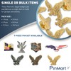 Gold Eagle Lapel Pin, 25 Pack