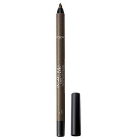 L'Oreal Paris Makeup Infallible Pro-Last Pencil Eyeliner, Waterproof & Smudge-Resistant, Glides on Easily to Create any Look, Ivy, 0.042 oz.