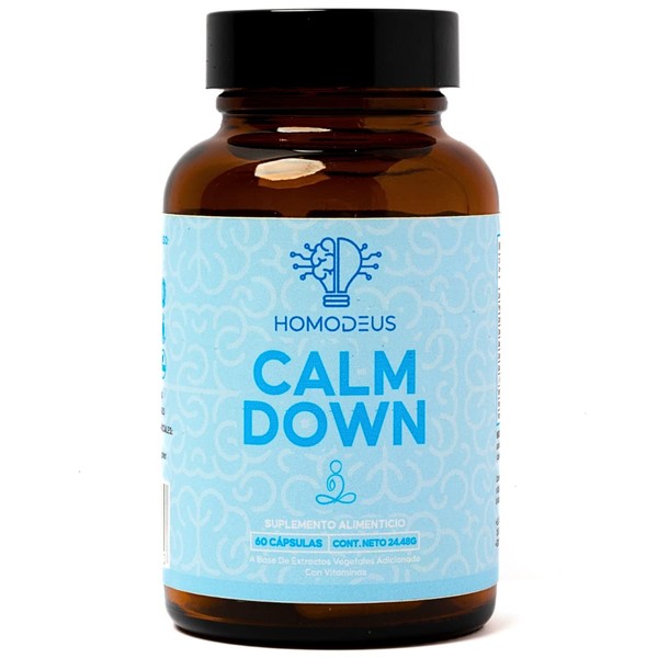 Calm Down | Suplemento antiestres y anti ansiedad, formula natural