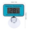 Aquarium Thermometer with LCD Display Water Temperature Meter Waterproof for