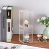 JuxYes 2 Pack Clear Acrylic Display Case Box, Acrylic Display