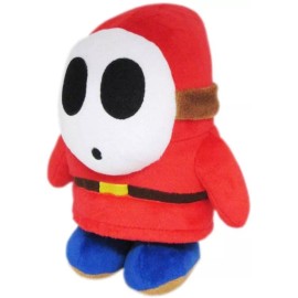 Little Buddy Peluche Shy Guy Mario Bros Con Licencia Little Buddy 17 Cm
