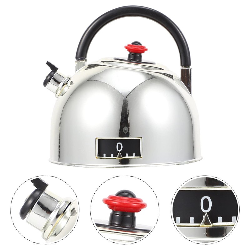 GRIRIW 1pc Timer Cook Square Kitchen Clock Flashing Retro Novelty
