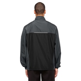 JH DESIGN GROUP Men's Dodge Charger Lightweight Nylon Windbreaker Jacket (Black, X-Large)