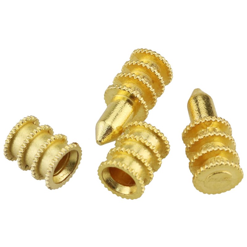 Table Pin FMHXG 12 Sets Gold Metal Table Pins Dowels,
