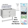 Modern Toilet Paper Holder with Storage Drawers - Toilet Paper