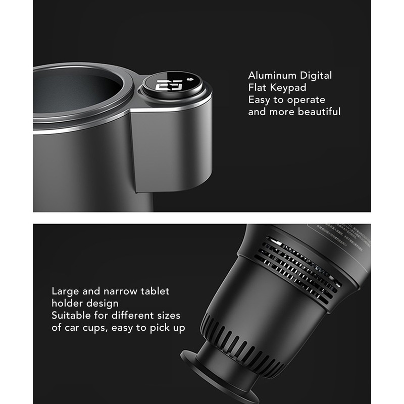 Car Cup Cooler Warmer Portable Smart Heating Cooling Cup Perfect