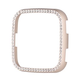 Levemolo 3pcs Creative Protective Case for Smart Watch Drop Resistance Design Silver Easy Installation Lightweight Frame