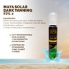 Maya Solar, Aceite Bronceador Xocolat FPS 2 Hidratante, 100% Biodegradable