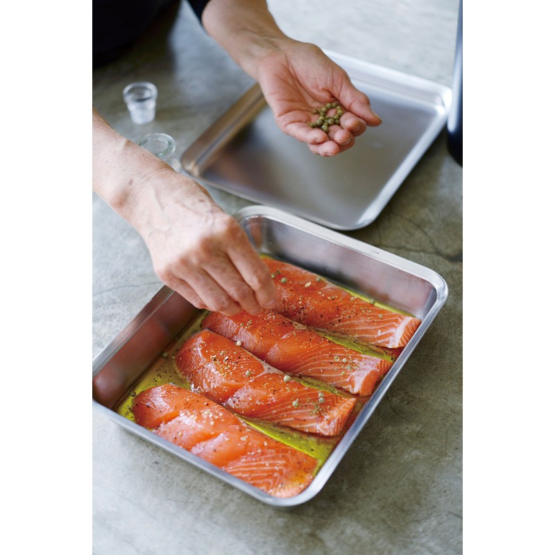 Wahei Freiz La Base Draining Basket, Stainless Steel Corners