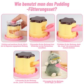 Strawberry Pudding Toy Set