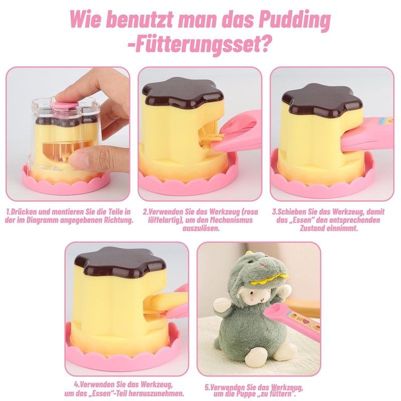 Strawberry Pudding Toy Set