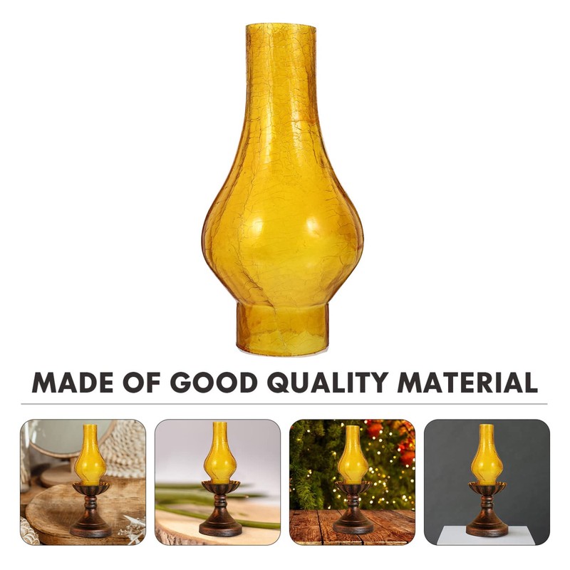 Oil Lamp Chimney: Glass Lamp Shade - Lantern Glass Replacement