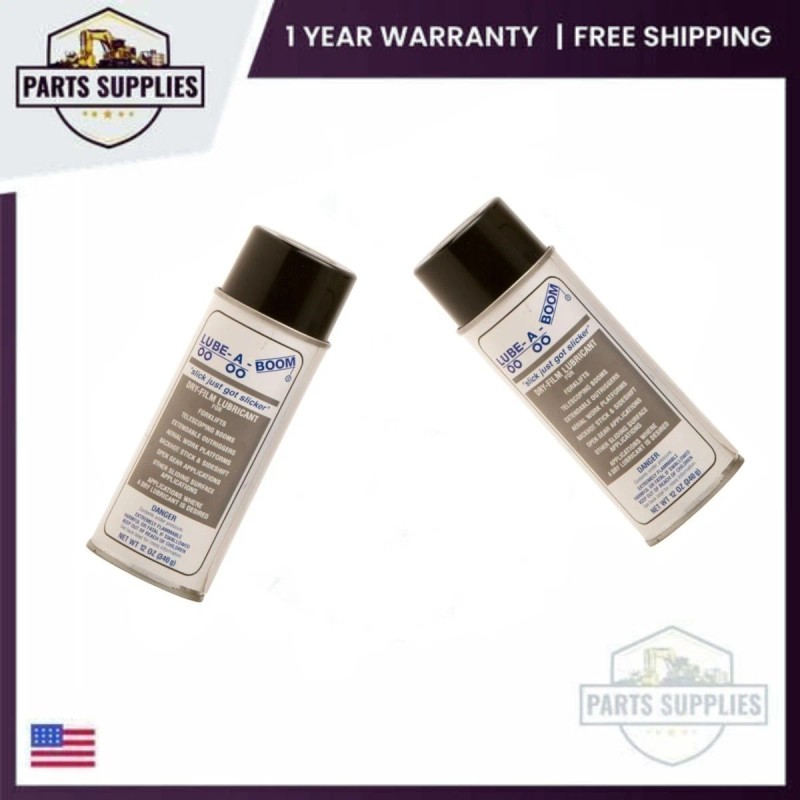 Aftermarket 010106 Lube-A-Boom Dry-Film Lubricant Spray Fits Universal