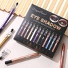 Eyeshadow Pen, Crayon Waterproof Eyeshadow Stick, Shimmer Cream Eye Shadow